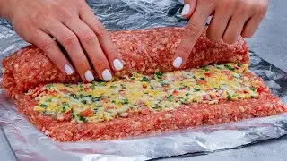 Perfect Meat Roll Recipe - Quick & Easy Dinner Idea! | Anne Recipes
