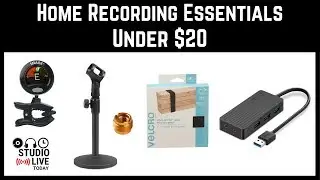 Best budget home studio gear under $20