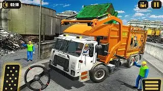 Trash Dump Truck Driver 2020 #1 - Garbage Truck Simulator Andoid Games