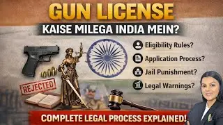 Gun License Kaise Milega India Mein? | Complete Legal Process, Rules & Punishment #gunlicense #india