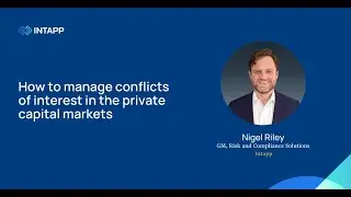 How to manage conflicts of interest in the private capital markets