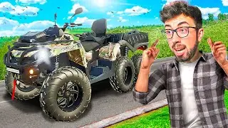COMPRO UN QUAD 6x6 en FARMING SIMULATOR 25 😍 #63