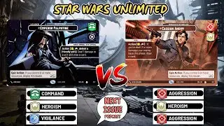 PALPATINE Vigilance vs CASSIAN ANDOR Aggression | Star Wars Unlimited  | FFG | LoneStar Pack Breaks