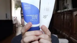 COMPARING KOREAN SPF:  ISNTREE HYALURONIC ACID WATERY SUN GEL VS BEAUTY OF JOSEON RELIEF SUN  ⎜👍👎