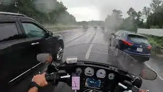 Labor Day weekend ride back from Loch Sheldrake