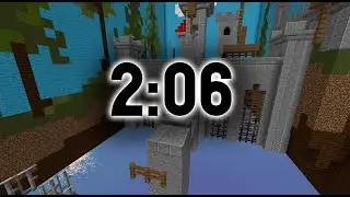 1 second off wr, Hypixel Parkour Duels Personal Best 2:06.436