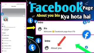 Facebook About you bio || About you bio Facebook 2026