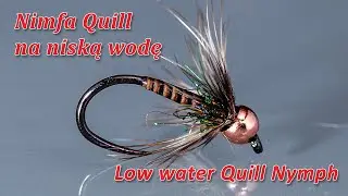 Nimfa na pstrąga i lipienia – wzór na niską wodę | Fly Tying