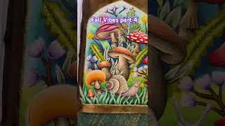 Улитки 🐌 и грибы 🍄 &mdash; лучшее сочетание! #взрослаяраскраска