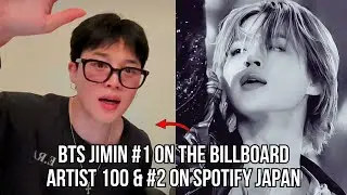 Чимин из BTS стал первым иностранным сольным исполнителем, занявшим первое место в чарте Billboar...