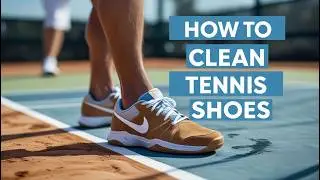 How to Clean Tennis Shoes with Baking Soda 🎾👟