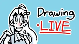 Drawing While Sick Live!