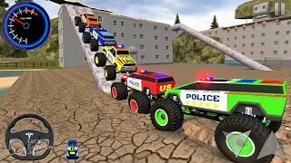 Off road Outlaws Online Multiplayer Car 4 Player Mud Racing 3D Driving Android Gameplay