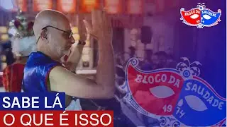 Live | Bloco da Saudade | Sabe lá o que é isso | Baile Virtual do Bloco da Saudade