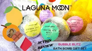 Unboxing & Review: Laguna Moon 'Bubble Blitz' handmade bath bombs