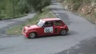OUVERTURE RALLYE DE FAYENCE RENAULT 5 TURBO MELOT
