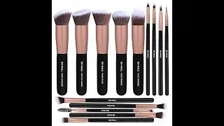 BS MALL Makeup Brushes Premium Synthetic Foundation Powder Concealers Eye Shadows Makeup 1