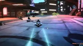 Clone Wars adventures GamesCom 2010 speeder bikes race - MMO HD TV
