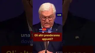 il presidente della repubblica tedesca attacca Trump