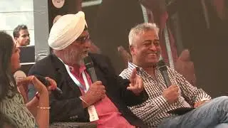 Rajdeep Sardesai & Bishen Singh Bedi at Kolkata Literary Meet 2018