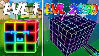 UPEI DO 1 AO 2650 COM A FRUTA CREATION no BLOX FRUITS!!
