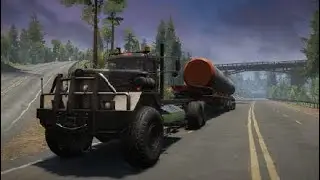 Kenworth 963 highway hillclimb