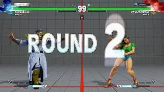 SFV~ M.Bison (TampaBison) vs. Laura (xWOLFKRONEx) HD