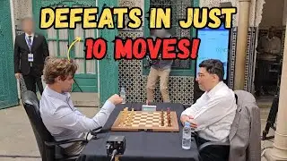 Magnus Carlsen Beats Vishy Anand in Just 10 Moves! in Casablanca Chess