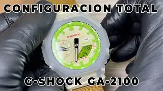 G-Shock GA-2100 / 5611 Tutorial Configuraci&oacute;n TODAS LAS FUNCIONES