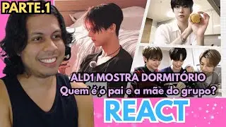 REAGINDO A ALD1 MOSTRANDO O DORMIT&Oacute;RIO DO GRUPO PARTE. | Show de variedades KPOP