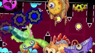 What If Clutterfunk Was Played By MSM Monsters? || Geometry Dash