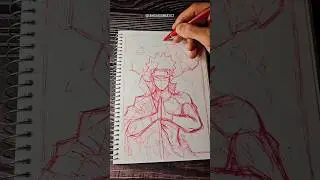 Rough Sketch Of Pain (Naruto Shippuden ) ✨️ #narutoshippuden #pain  #shorts