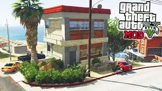 GTA V: MAIS CASAS DE CLASSE MÉDIA AMERICANA! MOD Construções