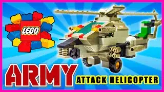 Lego аrmy аttack helicopter by Surprise Show. Собираем Лего армия ударный вертолет.