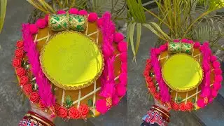 Haldi platter ll Do subscribe for more videos ll #viral  #diy #haldiplatter #trending 