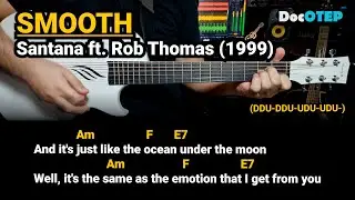 Smooth - Santana ft. Rob Thomas (1999) Easy Guitar Chords Tutorial with Lyrics
