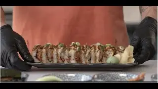 SUSHICLUB:  BLACK DRAGON ROLL