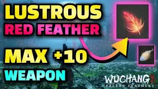 WHERE TO GET Lustrous Red Feather for MAX +10 WEAPON UPGRADE - Wuchang Fallen Feathers