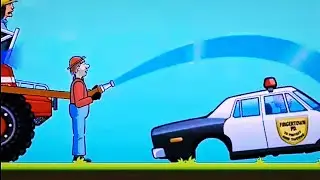 Hill Climb Racing FIRE TRUCK in COUNTRYSIDE Rescue Mission PLEASE CAR on FIRE GamePlay