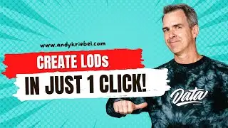 CREATE LODs IN JUST ONE CLICK!