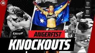 Arlene 'Angerfist' Blencowe's TKO Victories! | Bellator MMA