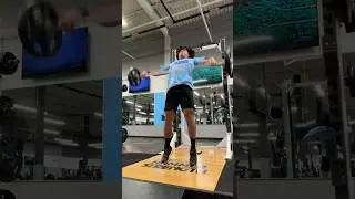 ACL Surgery Day 105&hellip;Snatch complex to grow my legs again #shorts