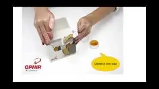 Lens cleaning -- CO2 laser optics cleaning using EZ clean