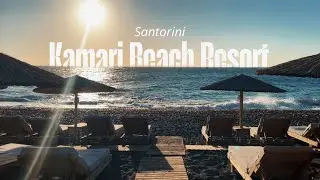 Exploring Kamari Beach Resort | Santorini Vlog Part 2 🇬🇷