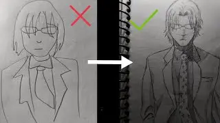 Ryuken Ishida Drawing Tutorial | Loomis Method | Step-by-Step