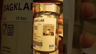 🚨#ikea glass jar with an insert 🤩👌 | Watch complete video on my YT channel LaiKRaS 🛍️✔️🧿