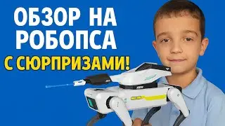 Полный обзор робота Fire Bullets Pet 🐕🤖 Танцы, приветствие и сказки!