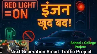 Engine Auto-Off at Red Signal | Fuel Saver Project | Pollution Control | INSPIRE Award Idea 2025