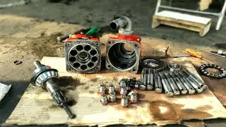 Heavy Farm Hydraulic Pump Restoration |Piston Rings Complete Process #tractor #asmr #restoration