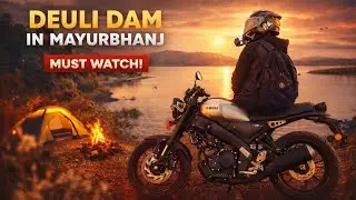 Deuli Dam Mayurbhanj | Scenic Bike Ride & Sunset Views😍